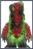 Hedorah '71 (Clear Green) from Godzilla - ReAction Figures manufactured by Super7 [Loose]