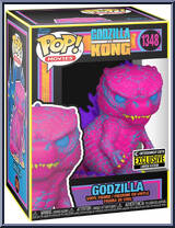 Godzilla (Black Light) from Godzilla vs Kong - Pop! Vinyl Figures manufactured by Funko [Front]