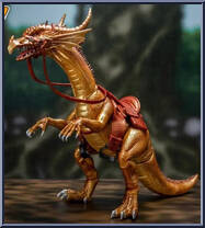 Dragon (Gold) from Golden Axe - Basic Series manufactured by Storm Collectibles [Loose]