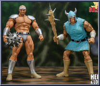 Heninger & Long Moan from Golden Axe - Basic Series manufactured by Storm Collectibles [Loose]