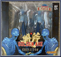 Skeleton Soldier (Blue) (2-Pack) from Golden Axe - Basic Series manufactured by Storm Collectibles [Front]