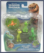 Arlo, Libby & Buck from Good Dinosaur - Basic Series manufactured by Tomy [Front]
