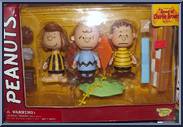 Peppermint Patty (Smiling) / Charlie Brown (Frowning) / Linus (Frowning) from Good ol' Charlie Brown - Box Sets manufactured by Memory Lane [Front]