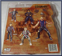Sloth from Goonies - Basic Series manufactured by Mezco [Back]