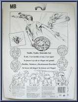 Donatello from Goops - Frisbees manufactured by Milton Bradley [Back]