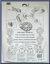 Raphael from Goops - Frisbees manufactured by Milton Bradley [Back]