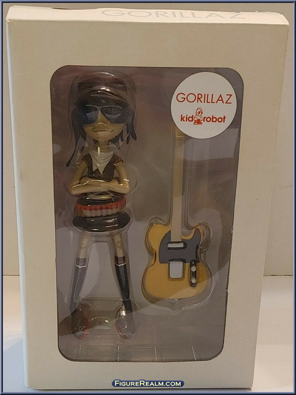 Noodle Gorillaz White Edition Kidrobot Action Figure
