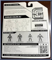 Carlos Colon Jr. from Grapplers & Gimmicks - Basic Series manufactured by Hasttel Toy [Back]