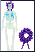Bertha (Glow) from Grateful Dead - ReAction Figures manufactured by Super7 [Loose]