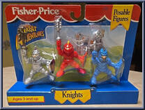 Knights (Multi-Color) from Great Adventures - Castle manufactured by Fisher-Price [Front]