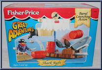 Shark Raft from Great Adventures - Basic Series manufactured by Fisher-Price [Front]