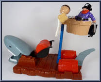 Shark Raft from Great Adventures - Basic Series manufactured by Fisher-Price [Loose]