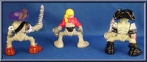 Skeleton Pirates from Great Adventures - Double Duel Pirate Ship manufactured by Fisher-Price [Loose]