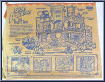 Wild Western Town from Great Adventures - Basic Series manufactured by Fisher-Price [Back]