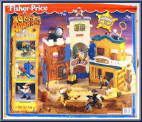Wild Western Town from Great Adventures - Basic Series manufactured by Fisher-Price [Front]
