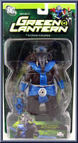 Brother Warth (Blue Lantern) from Green Lantern - Series 5 manufactured by DC Direct [Front]