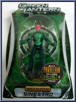Sinestro from Green Lantern - Movie - Movie Masters - Parallax manufactured by Mattel [Front]