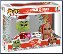 Grinch & Max (Flocked) from Grinch - How the Grinch Stole Christmas! Pop! manufactured by Funko [Front]