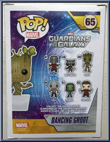 Dancing Groot from Guardians of the Galaxy - Pop! Vinyl Figures manufactured by Funko [Back]