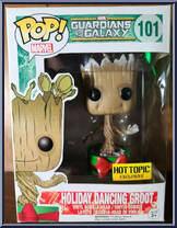 Holiday Dancing Groot (Snowy) from Guardians of the Galaxy - Pop! Vinyl Figures manufactured by Funko [Front]