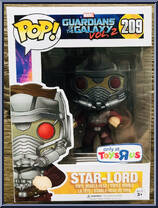 Star-Lord (One Blaster) from Guardians of the Galaxy - Volume 2 - Pop! Vinyl Figures manufactured by Funko [Front]