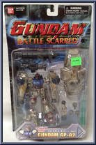 Gundam GP-02 from Gundam - Battle Scarred manufactured by Bandai [Front]