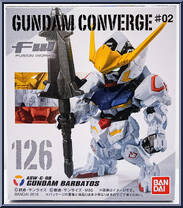 ASW-G-08 Gundam Barbatos from Gundam Converge - Series 02 manufactured by Bandai [Front]