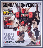GAT-X103 Buster Gundam from Gundam Converge - Series 22 manufactured by Bandai [Front]