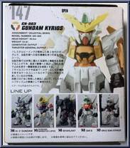 GN-003 Gundam Kyrios from Gundam Converge - Series 05 manufactured by Bandai [Back]