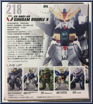 GX-9901-DX Gundam Double X from Gundam Converge - Series 17 manufactured by Bandai [Back]