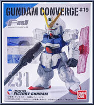 LM312V04 Victory Gundam from Gundam Converge - Series 19 manufactured by Bandai [Front]