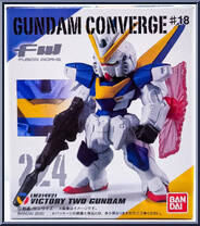 LM314V21 Victory Two Gundam from Gundam Converge - Series 18 manufactured by Bandai [Front]