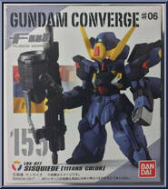 LRX-077 Sisquiede (Titans Color) from Gundam Converge - Series 06 manufactured by Bandai [Front]