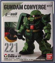 MS-06FZ Zaku II Kai from Gundam Converge - Series 17 manufactured by Bandai [Front]