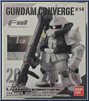 MS-06R-1A Zaku II High Mobility Type (Shin Matsunaga Custom) from Gundam Converge - Series 14 manufactured by Bandai [Front]