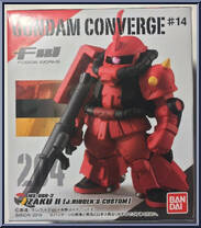 MS-06R-2 Zaku II High Mobility Type (Johnny Ridden Custom) from Gundam Converge - Series 14 manufactured by Bandai [Front]