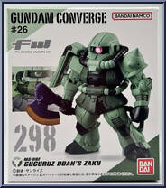 MS-06 Zaku II (Cucuruz Doan Use) from Gundam Converge - Series 26 manufactured by Bandai [Front]