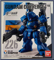 MS-18E Kampfer from Gundam Converge - Series 18 manufactured by Bandai [Front]