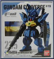 OZX-GU02A Gundam Geminass 02 from Gundam Converge - Series 19 manufactured by Bandai [Front]