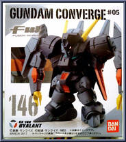 RX-160 Byarlant from Gundam Converge - Series 05 manufactured by Bandai [Front]