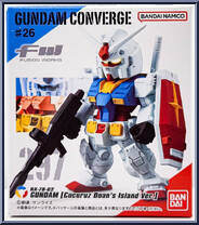 RX-78-02 Gundam (Cucuruz Doan's Island ver.) from Gundam Converge - Series 26 manufactured by Bandai [Front]