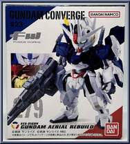 XVX-016RN Gundam Aerial Rebuild from Gundam Converge - Series 23 manufactured by Bandai [Front]