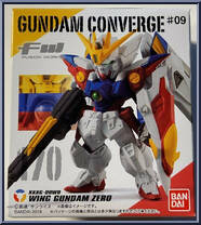 XXXG-00W0 Wing Gundam Zero from Gundam Converge - Series 09 manufactured by Bandai [Front]