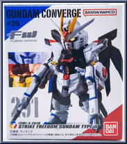ZGMF/A-262B Strike Freedom Gundam Type II from Gundam Converge - Series 25 manufactured by Bandai [Front]
