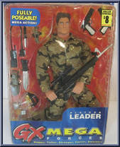 Platoon Leader from GX Mega Forces / Heroes - Mega Forces manufactured by Placo Toys [Front]