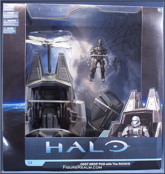 odst drop pod with the rookie
