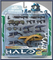 Halo Wars Weapons Pack from Halo 3 - Series 5 - Equipment Edition manufactured by McFarlane [Front]