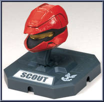 Scout (Red) / Master Chief (Green) / EVA (Brown) Action Figure