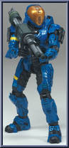 Spartan Soldier EVA (Blue) Action Figure