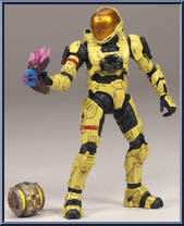 Spartan Soldier EVA (Pale) from Halo 3 - Series 5 - Equipment Edition manufactured by McFarlane [Loose]